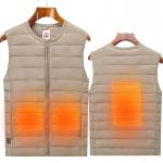Washable Down Electric Heated Vest Usb Charging Graphene for Unisex for sale