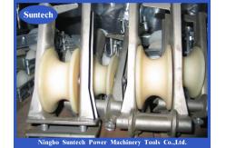 China Transmission Line Crossarm Mounted Nylon Wheel Conductor Stringing Blocks supplier