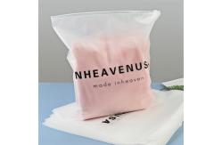 China EVA Slider Zip Lock Plastic Bags , Matte Frosted Garment Packing Bags supplier
