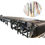 Automatic Pepero Bar Chocolate Enrobing Line Finger Biscuit Bar Coating Equipment for sale
