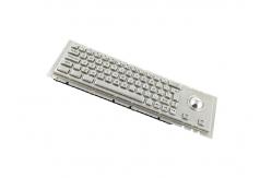 China Water-proof Vandal-proof Panel-mount Industrial Keyboard With Cherry Keyswitch and Trackball supplier