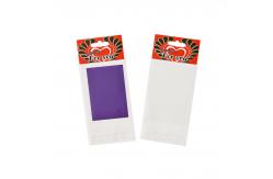 China Custom Printed Opp Header Bag Self Adhesive Seal With Display Hang Hole supplier