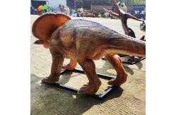 China Resin Protoceratops Large Fiberglass Animal Statues Dinosaur Smooth Surface supplier