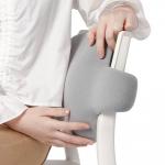Anti Skid Rectangle Memory Foam Lumbar Cushion For Back Pain Relief