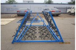 China Galvanized 3 Point Hooked Spring Tooth Drag Harrow For Tractor supplier