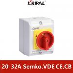 IP65 3 Phase 4 Pole IEC Waterproof Isolator Switch UKP 230-440V for sale