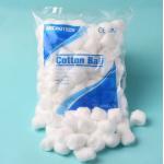 Surface Flatness Lint Free Medical Disposable Cotton Ball 0.5g Sterial for sale
