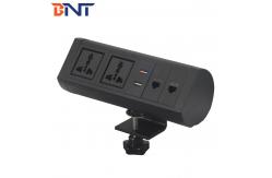 China Clamp On Desktop Power Outlet With Network 1.5 Meters Cable Length supplier