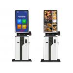 21.5inch Ticket Vending Kiosk Pos Machine Digital Ordering Kiosks for sale