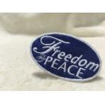 Cool Uniform Label Custom Embroidered Patches Felt Patches For Clothing Flat Surface for sale