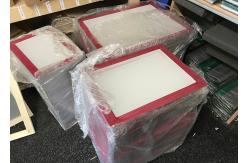 China Custom Screen Printing Frames / Aluminium Silk Screen Frames With Mesh supplier