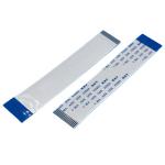 2.0mm 0.5mm Pitch FFC Flat Cable 20 Pin Awm 20624 Ribbon Cable 80c 60v Vw 1 for sale