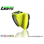 Underground Coal Miner Hard Hat Light 18000lux Coal Low Power Indication Led Screen