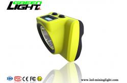 China Underground Coal Miner Hard Hat Light 18000lux Coal Low Power Indication Led Screen supplier