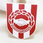 Embossed 3D Raised TPU logo Novel Printed Custom Badge For Garment for sale