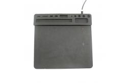 China Desk Personalised Leather Promotional Wireless Charging Mouse Pad Custom Printed supplier