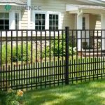 Without Spikes Tubular Steel Fence Safe Edges for sale