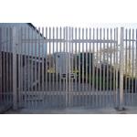 2.0m X 2.0m Double Leaf Palisade Security Fence Gate Kit for sale