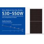 Roof Custom Solar Panels 550W for sale