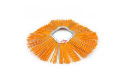 China Factory Direct Sales Waved Convoluted Road Sweeper Brush With Polymer Ring supplier