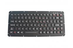 China Ruggedized Silicone Rubber Emc Military Keyboard Dynamic Sealed 87 Keys supplier