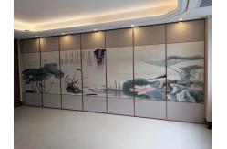 China Interior Position Sliding Partition Walls For Banquet Hall Sound Insulation / Fireproof supplier