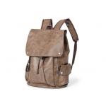 Leather Business Laptop Backpack , Daily Casual Laptop Backpack for sale