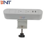 Boente Customize 6.56 Ft Cord 2 USB 2 US Plug And 1 Mount Clamp White Kitchen Desktop Clamp Power Socket Volume Produce for sale