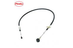 China Light Duty Push-Pull Gear Shift Control Cable With Threaded Bulkhead & Rod End supplier