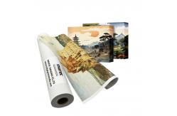 China 360gsm Artist Polycotton Canvas Roll For Canon Image PROGRAF Printer supplier