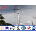 43m 320kv NGCP Hot Dip Galvanizing Steel Electrical Utility Poles For Bidder for sale