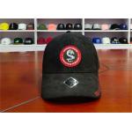 ACE Custom Rubber Patch Flat Embroidery Bill Logo Cool Cap Custom Metal Back Closure Buckle Baseball Snapback Cap for sale