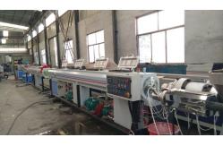 China Delta Inverter Plastic Pipe Extrusion Line With Custom Power Output supplier
