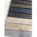 Faux Leather Sofa Fabric Embossed Wrinkle Resistant For Upholstery for sale