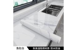 China Luxury Marble Look Peel And Stick Wallpaper 122cm Width Stick On Countertop Marble supplier