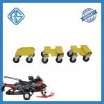 Nylon Straps Yellow Snowmobile Wheel Dollies For Gravel Anti-Slip for sale