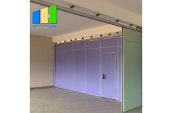 China Wooden Acoustic Room Dividers Folding Classroom Partition Sliding Door Movable Partition Wall supplier