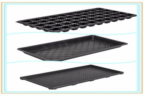 PP Nutrient Bowl Plug Seed Starting Plastic Germination Trays With Drain Holes