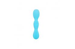 China Silicone Rainbow Chew Spoon for Babies and Toddlers Dishwasher and Freezer Safe supplier