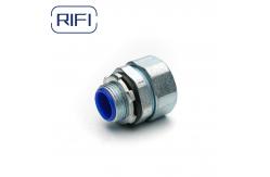 China 20mm 25mm connector Metalico Recto Flexible Conduit Connector supplier