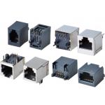 8p8c RJ45 Ethernet Connector 1x1 Ports Female RJ45 Jack Without Magnetics for sale