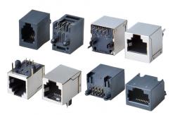 China 8p8c RJ45 Ethernet Connector 1x1 Ports Female RJ45 Jack Without Magnetics supplier