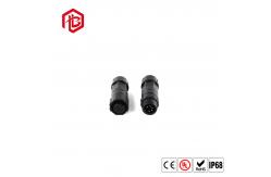 China Push Locking M12 Assembled Waterproof Circular Connector supplier