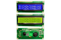China 7 Inch 16x2 LCD Display Module Character 1602 STN Blue Background White Backlight supplier