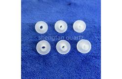 China Customization 1200c High Temperature Sealing Quartz Heating Tube With Flange supplier