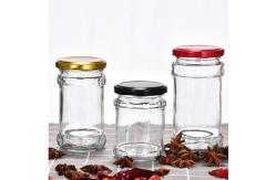 China Empty 9.8oz Glass Tomato Sauce Bottle Eco Friendly Recyclable Reusable supplier