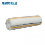 Easy paint roller,paint brush roller,paint roller brush of acrylic with stitched white with yellow and grey stripe for sale