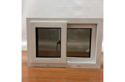 China Reinforced Steel PVC Sliding Windows Double Glazed Upvc Sliding Windows CE supplier