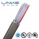 1000V 50 Cores Tinned Copper with Shield TPU Flat Cable Material Shape Flat Wire for sale