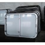 Marine Safety Glass Rectangle Marine Replacement Windows Customized